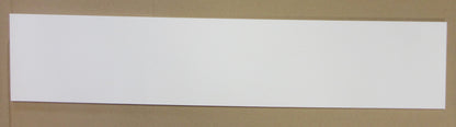 PVC Hartschaumplatte 6mm Zuschnitt weiß ca. 600 x 145mm Kunststoff Platte