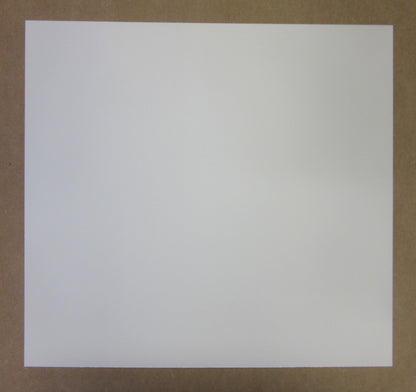 PVC Hartschaumplatte 6mm Zuschnitt weiß 300 x 280 mm - Excel Kunststoff Platte