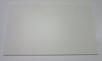 PVC Hartschaumplatte 6mm Zuschnitt rot lackiert 460 x 278mm - Kunststoff Platte