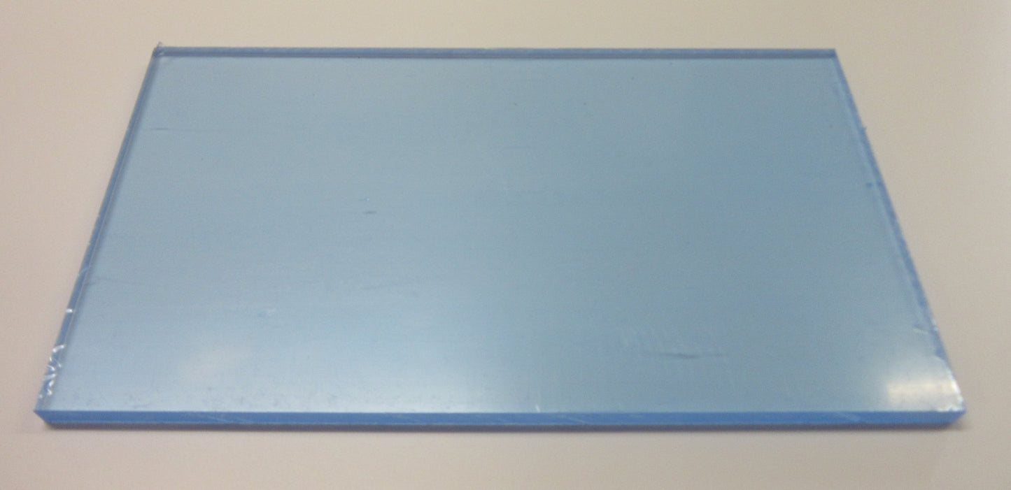 Acryl XT Platte 8mm Zuschnitt 257 x 144mm - Kunststoffglas - Acrylglas - transparent