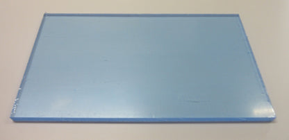 Acryl XT Platte 8mm Zuschnitt 257 x 144mm - Kunststoffglas - Acrylglas - transparent