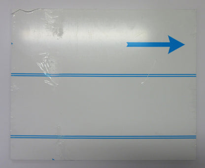 Alu-Verbundplatte 4mm weiß Zuschnitt 385 x 315mm, Deckschicht 0,3mm DIBOND®