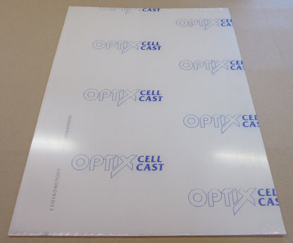 Acryl XT Platte 3mm Zuschnitt 530 x 393mm PMMA Kunststoffglas Acrylglas klar