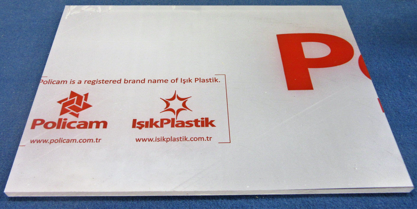 Acryl XT Platte 8mm DIN A3 420 x 297mm Kunststoffglas, Transparent, Acrylglas
