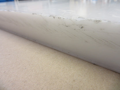 POM-C-Platte 30mm Natur Zuschnitt 869 x 618mm Vollmaterial Technischer Kunststoff