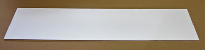 PVC Hartschaumplatte 6mm Zuschnitt weiß 622 x 164mm Simopor S Kunststoff Platte
