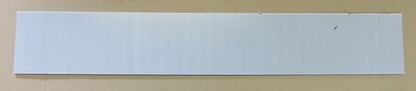 PC UV Platte 6 mm Grau getönt 685 x 91mm Polycarbonat Kunststoffglas