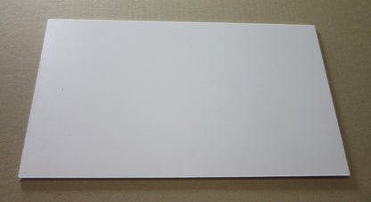 PVC Hartschaumplatte 3mm Zuschnitt weiß 300 x 200 mm - Excel Kunststoff Platte