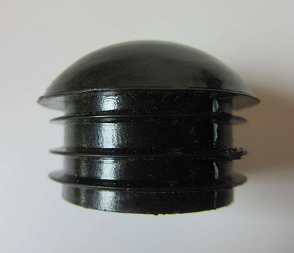 Abdeckkappen Schwarz 34mm, rund, Fußkappen, Endkappen, Lamellenstopfen, Kappe