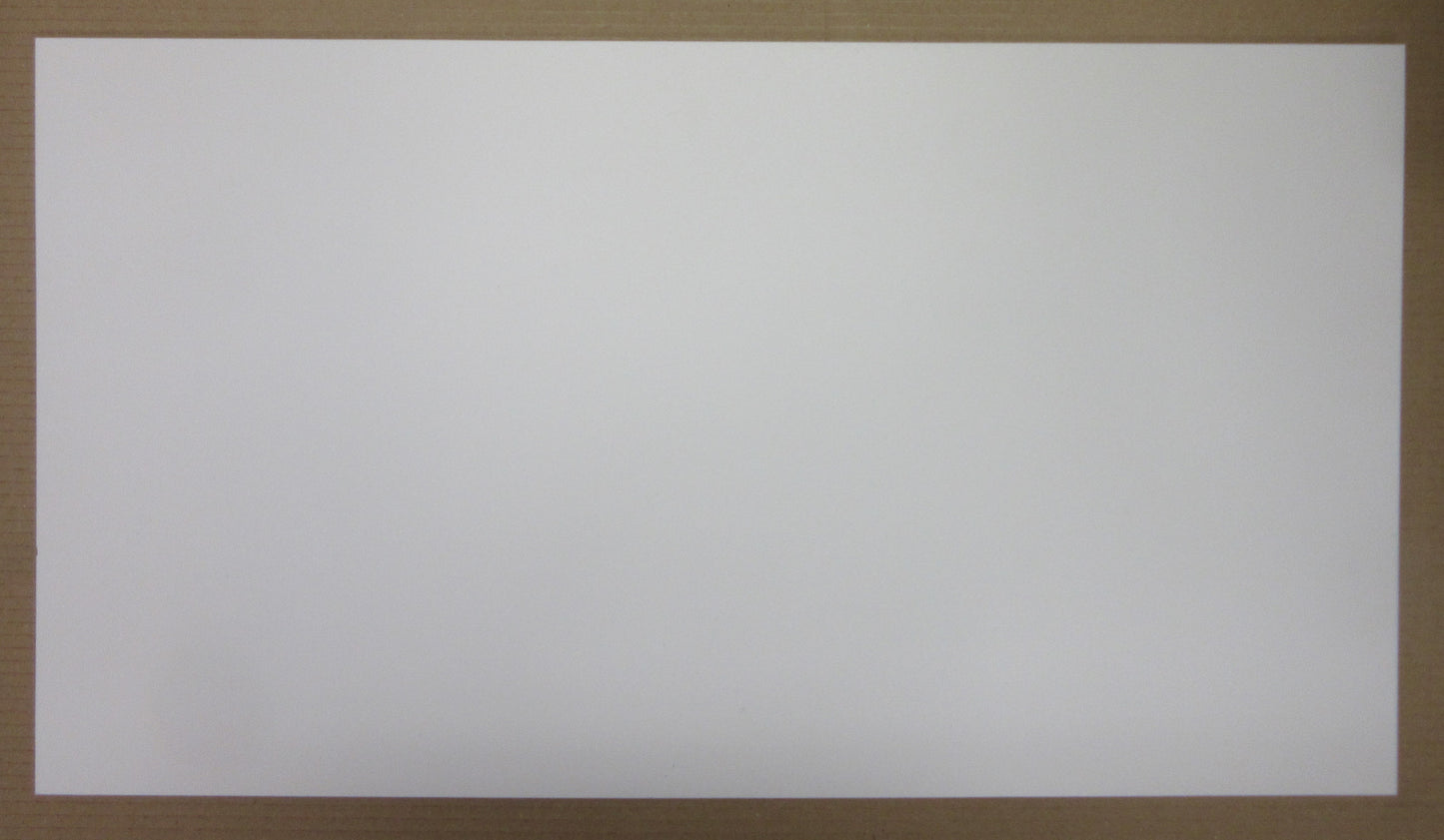 PVC Hartschaumplatte 6mm Zuschnitt hellgrau/Weiß 688 x 378mm Kunststoff Platte