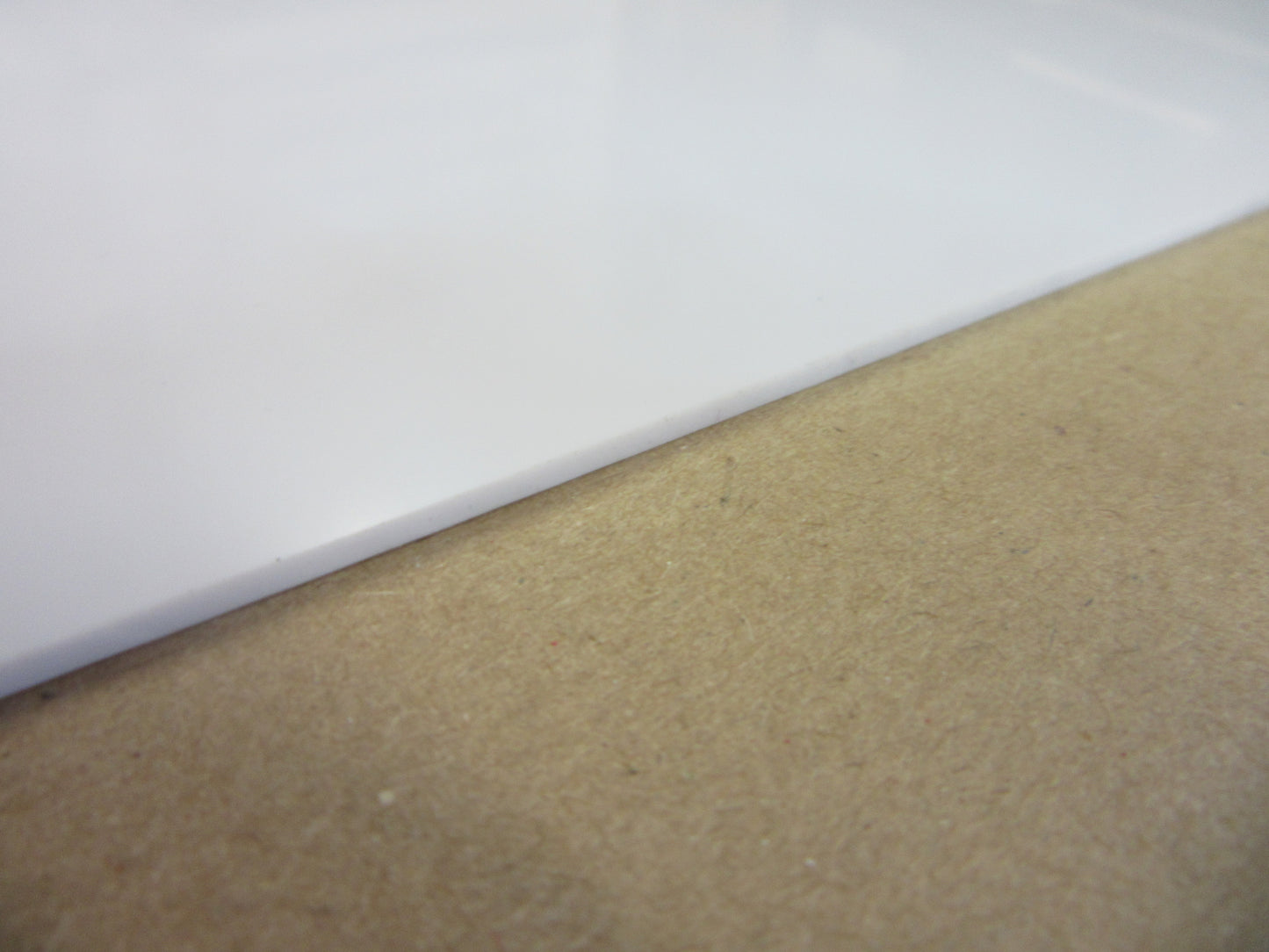 Polystyrol-Platte 2mm 1023 x 625mm Weiß matt Kunststoff HIPS-Platte
