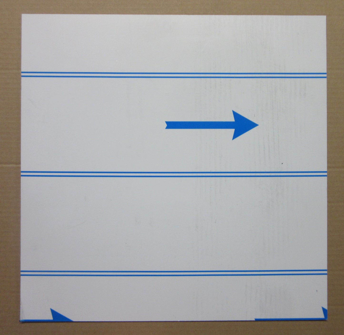 Alu-Verbundplatte 2mm weiß Zuschnitt 400 x 385mm, Deckschicht 0,25mm DIBOND®