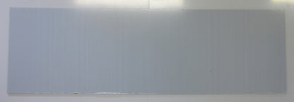 PC UV Platte 6 mm Grau getönt 1082 x 332mm Polycarbonat Kunststoffglas