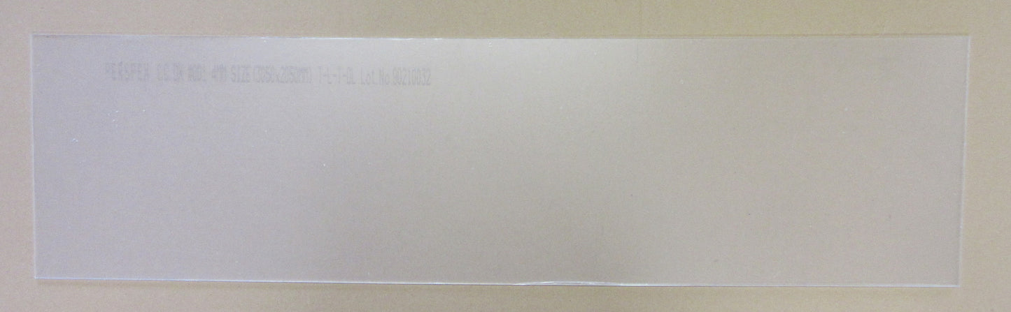 Perspex® CC-Platte 4mm 996 x 270/262mm Zuschnitt Kunststoffglas Acrylglas klar