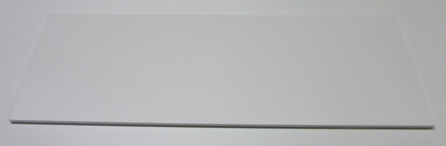 PVC Hartschaumplatte 6mm Zuschnitt Dunkelblau lackiert 460 x 254mm Kunststoffplatte