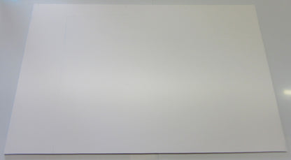 PVC Hartschaumplatte 6mm Zuschnitt Dunkelblau lackiert 689 x 442mm Kunststoffplatte