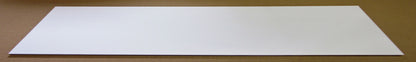 PVC Hartschaumplatte 6mm Zuschnitt weiß 708 x 215mm - Kunststoff Platte