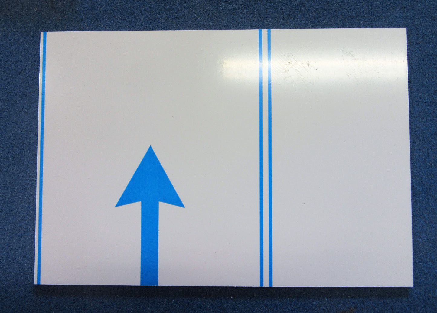 Alu-Verbundplatte 3mm weiß Zuschnitt 229 x 150mm, Deckschicht 0,3 mm DIBOND®