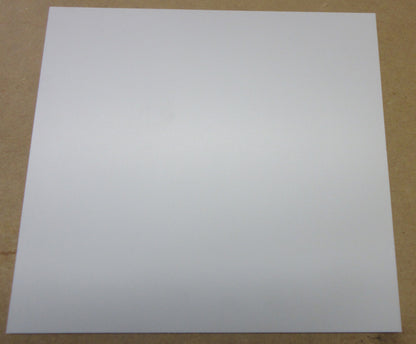 PVC Hartschaumplatte 6mm Zuschnitt weiß 497 x 488mm - Kunststoff Platte