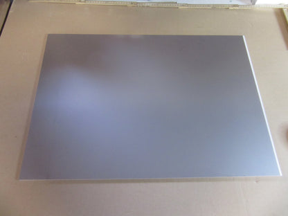 PVC Hartschaumplatte 5,5mm Zuschnitt Silber lackiert 703 x 488mm Kunststoff Platte