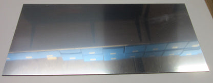 Alu-Verbundplatte 3mm Spiegel Innen und Außeneinsatz Zuschnitt 500 x 223mm