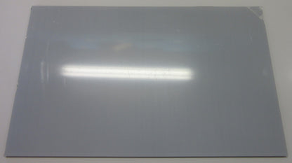 PC UV Platte 6mm Zuschnitt 460 x 282mm Grau getönt Polycarbonat Kunststoffglas