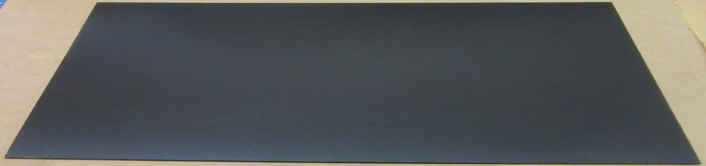 PVC Hartschaumplatte 3mm Zuschnitt Schwarz 820 x 408mm - Kunststoff Platte