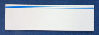 Alu-Verbundplatte 3mm weiß Zuschnitt 297 x 85mm, Deckschicht 0,3mm DIBOND®