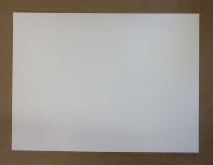 PVC Hartschaumplatte 6mm Zuschnitt rot lackiert 689 x 605mm - Kunststoffplatte