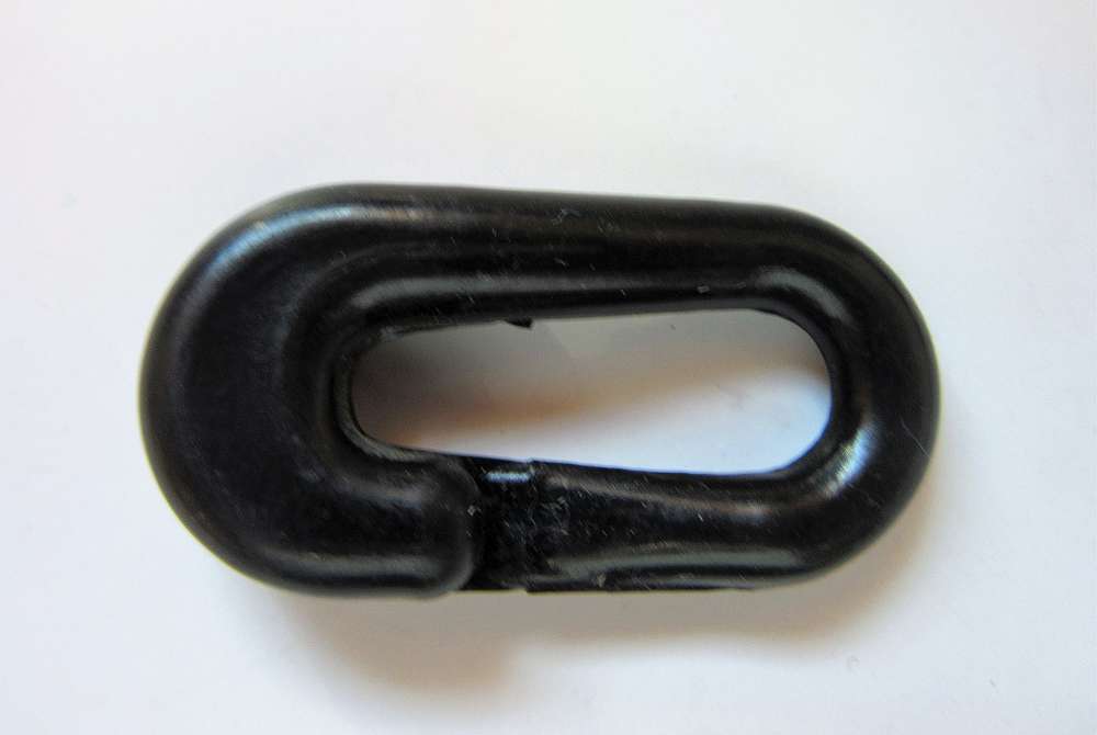 Kettenglied Notglied Verbindungsglied Schwarz für 5 MM Kunststoffkette Absperrke