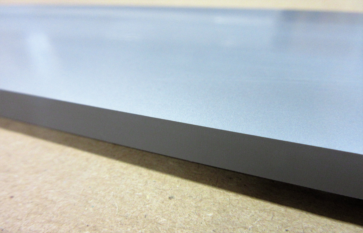 Acryl XT Blende 8mm 698 x 70mm Kunststoff-Licht-Blende Silber, Panel, Leiste, Acrylglas