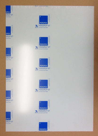 Acryl XT Platte 5mm Zuschnitt 594 x 415mm Kunststoffglas Acrylglas transparent