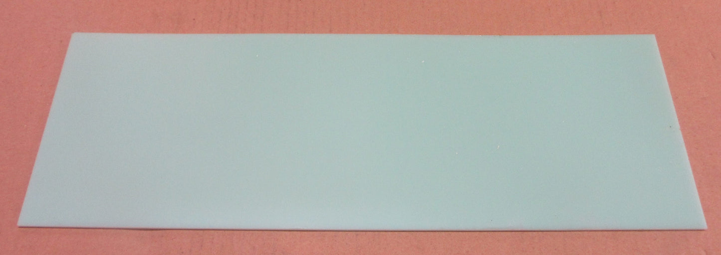 Acryl XT Platte 2mm Zuschnitt 455x175mm Opal weiß PMMA Kunststoffglas Acrylglas