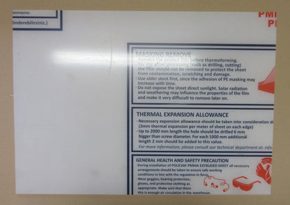Acryl XT Platte 5mm Zuschnitt DIN A3 420 x 297mm Kunststoffglas, Transparent, Acrylglas