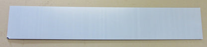 PC UV Platte 6 mm Grau getönt 780 x 134mm Polycarbonat Kunststoffglas