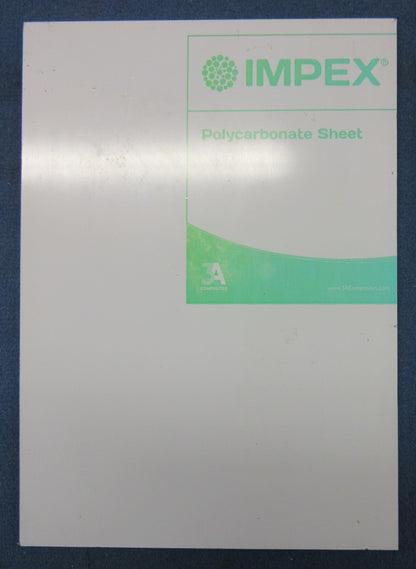 PC Platte 8mm Zuschnitt 285 x 204mm Kunststoffglas transparent Polycarbonat IMPEX®