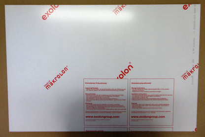PC Platte 6mm GP 099 MAKROLON® 775 x 520mm Polycarbonat Kunststoffglas klar