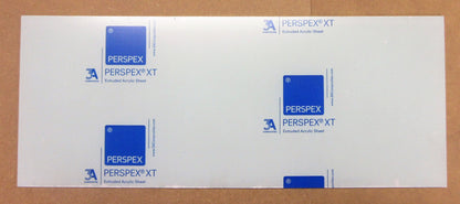 Acryl XT Platte 4mm Zuschnitt 420 x 163mm Kunststoffglas, Transparent, Acrylglas