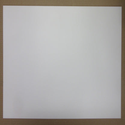 PVC Hartschaumplatte 6mm Zuschnitt hellgrau/Weiß 464 x 418mm Kunststoff Platte