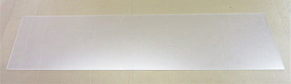 Perspex® CC-Platte 3mm 1000 x 262/242mm Zuschnitt Kunststoffglas Acrylglas klar