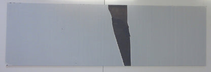 PC UV Platte 6 mm Grau getönt 1082 x 332mm Polycarbonat Kunststoffglas
