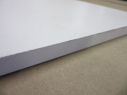HPL Platte 10mm Interior B2 UCC 237 weiss matt DIN A4 297 x 210mm GetaLit®