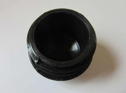 Abdeckkappen Schwarz 34mm, rund, Fußkappen, Endkappen, Lamellenstopfen, Kappe