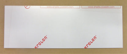 PC Platte 6mm GP 099 MAKROLON® 535 x 192mm Polycarbonat Kunststoffglas klar