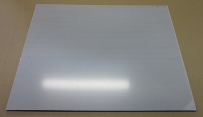 PC UV Platte 6 mm Grau getönt 580 x 460mm Polycarbonat Kunststoffglas