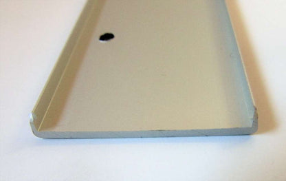 Alu-Endkappe für Balkonbretter 150 x 30mm - Silber - Kömabord 8201