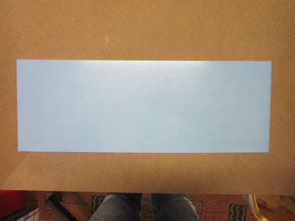 PVC Hartschaumplatte 6mm Zuschnitt weiß 463 x 168mm Kunststoff Platte