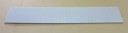 PC UV Platte 6 mm Grau getönt 780 x 134mm Polycarbonat Kunststoffglas