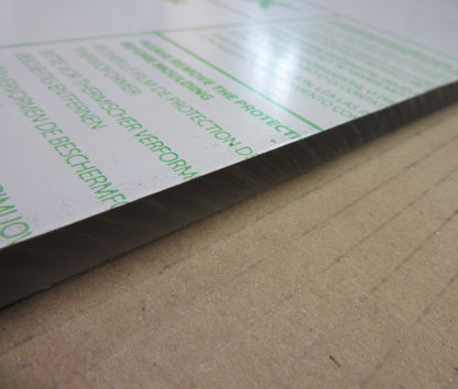 PC Platte 6mm Zuschnitt DIN A3 420 x 297mm Kunststoffglas Bronze Polycarbonat