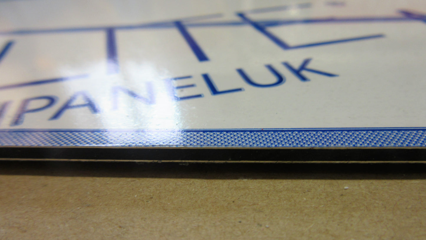 Alu-Verbundplatte 2mm weiß Zuschnitt 570 x 300mm, Deckschicht 0,26mm ALUPANEL®